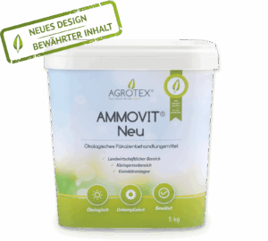 5-kg-Eimer AMMOVIT® Neu von AGROTEX® – biologisches Fäkalienbehandlungsmittel für Gülle, Fäkalien und Klärsysteme.