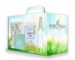 AGROTEX® AMMOVIT® Mobil Starterpaket mit Zubehör – ökologisches Komplettset für Camping- und Gartentoiletten.